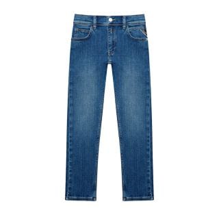 Replay Sb905000a933s08 Jeans Wally Super Slim Comfort 10.5 Oz Bambino Abbigliamento Bambino Junior