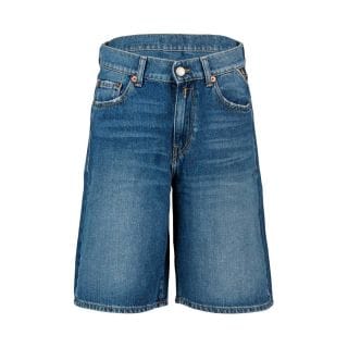 Replay Sb9z1s.051.830101 Bermuda Jeans Bambino Abbigliamento Bambino Junior