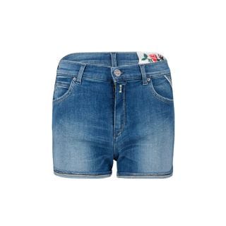 Replay Sg9585.053.635.770 Short Power Stretch Denim Bambina Abbigliamento Bambino Junior