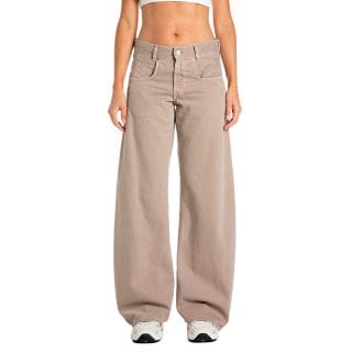 Replay W000h000800g03 Pantalone Low Waist Barrel Hallebe Donna Casual Donna