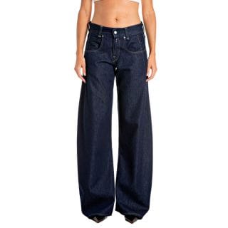 Replay W000h00080229a Pantalone Low Waist Barrel Hallebe Donna Casual Donna
