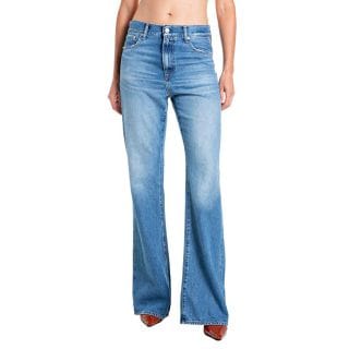 Replay Wb50800802183 Jeans Mid Waist Flared Becka Donna Casual Donna