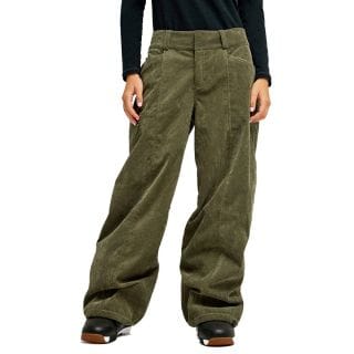 Roxy Erjtp03321 Pantaloni 10k Aurdrift Cord Donna Abbigliamento Snowboard Donna