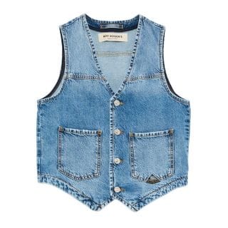 Roy Rogers Rnd225cr53 Vest In Denim Ocean Donna Casual Donna