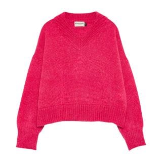 Roy Rogers Rnd90093ch85xxxx Maglione Scollo V Misto Mohair Donna Casual Donna