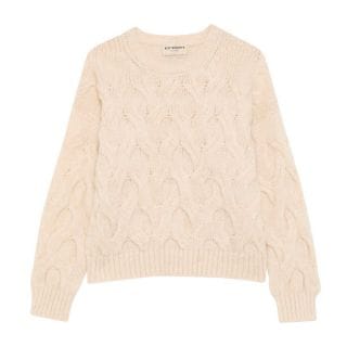 Roy Rogers Rnd90229cp02 Maglia Multi Cable Mix Alpaca Donna Casual Donna