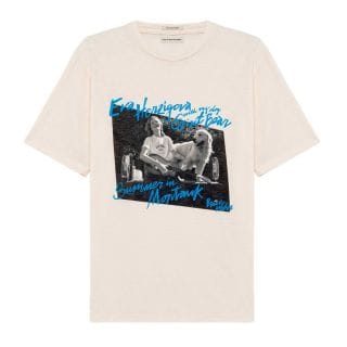 Roy Rogers Rnd90378ct47xxxx T Shrt Pin Up R.r.eva Herzigova Slub Jersey Donna Casual Donna