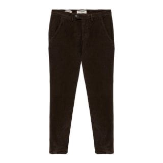 Roy Rogers Rru013p3260112 Pantalone Slim Fit Velluto 1500 Righe New Rolf Casual Uomo