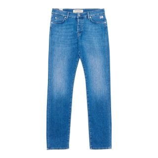 Roy Rogers Rru075d141 Jeans Slim 517 Nick Fondo 17 Lung 32 Casual Uomo