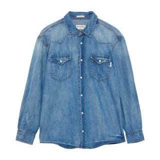 Roy Rogers Rru400d664 Camicia In Denim Martin Koh Samui Casual Uomo