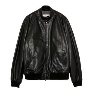 Roy Rogers Rru90071cp11 Bomber In Pelle Foderato In Maglia Giacconi Uomo