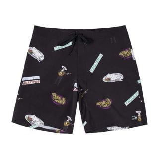 Rvca S1bsrm Boardshort Hot Fudge Trunk Mare Uomo