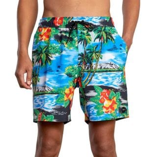 Rvca W1vordrvp1 Boardshort Va Elastic Mare Uomo