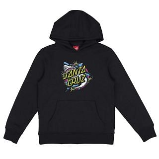 Santa Cruz Sca Felpa Con Cappuccio Youth Shark Dot Front Bambino Abbigliamento Bambino Junior