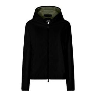 Save The Duck D32201wwind22 Giacca Cappuccio Zip Contrasto Stella Donna Giacconi Donna