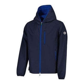 Save The Duck D37320mwind18 Giacca Con Cappuccio Zip Contrasto David Giacconi Uomo