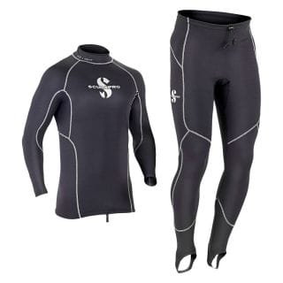 Scubapro 78.141+78.121 K2 Light Pant+k2 Light Top Mute Subacquea Uomo