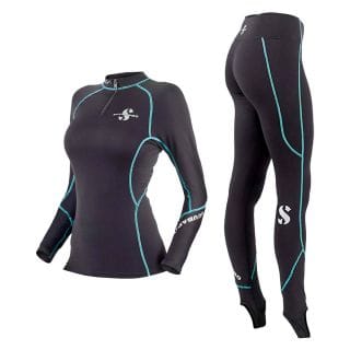 Scubapro 78.142+78.122 K2 Light Pant+k2 Light Top Donna Mute Subacquea Uomo