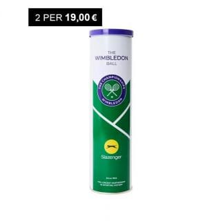 Slazenger 74505313 Tubo Palle Wimbledon Palline Tennis Uomo