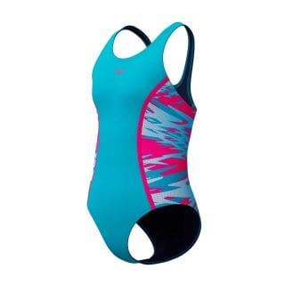 Speedo 8 Costume Intero Hyperboom Splice Muscleback Bambina Costumi Nuoto E Piscina Junior