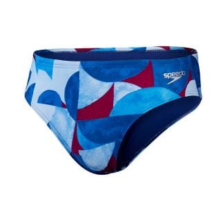 Speedo 8 Costume Slip 8cm Allover Brief Costumi Nuoto E Piscina Uomo