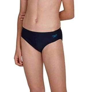 Speedo 8 Costume Slip Essential Logo 6,5cm Bambino Costumi Nuoto E Piscina Junior