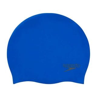 Speedo 8 Plain Moulded Silicone Cap Uomo