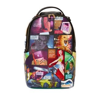 Sprayground 910b4965nsz Zaino Soulja Boy Comic Zaini Per Tutti I Giorni Uomo