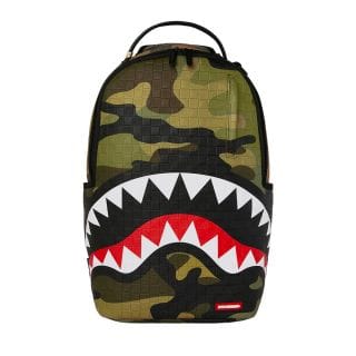 Sprayground 910b7654nsz Woodland Camo Check Backpack Junior