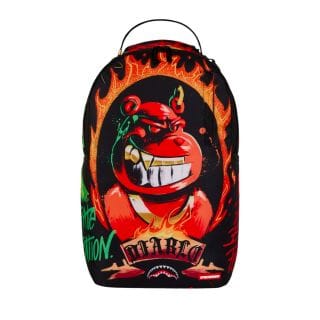 Sprayground 910b8618nsz Zaino Diablo Burning Billion Diablo Junior