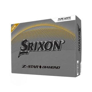 Srixon 10360244 Z-star Diamond 3 Palline Golf Uomo