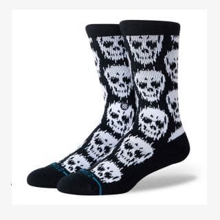 Stance A556c26sta Calze Static Skull Crew Street Style Uomo
