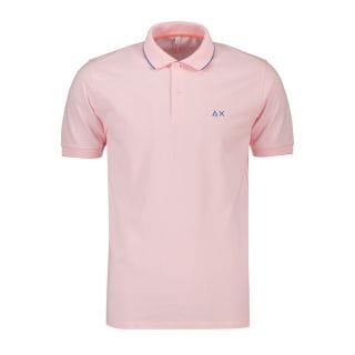 Sun 68 A34113 Polo Con Piping Casual Uomo