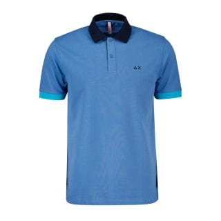 Sun 68 A34115 Polo Tricolor Casual Uomo