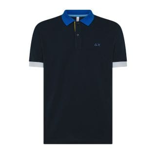 Sun 68 A35116 Polo Tricolor Casual Uomo