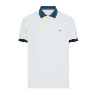 Sun 68 A36116 Polo Tricolor Casual Uomo