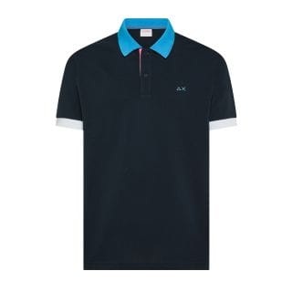 Sun 68 A36116 Polo Tricolor Casual Uomo