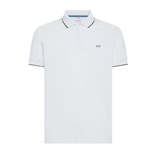 Sun 68 A36117 Polo Collar Multi Stripes Casual Uomo