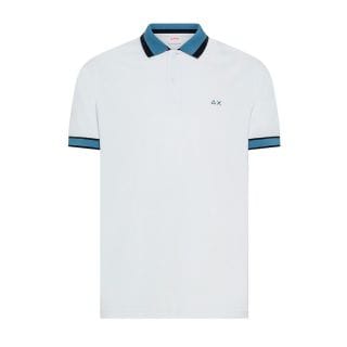 Sun 68 A36117 Polo Collo Multi Stripes Casual Uomo
