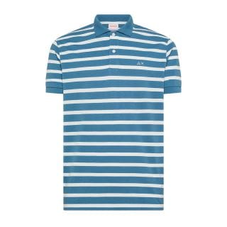 Sun 68 A36128 Polo Stripes Archivio Casual Uomo