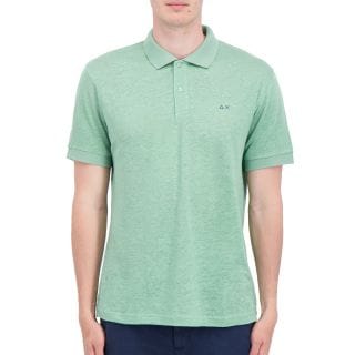 Sun 68 A36130 Polo In Lino Casual Uomo