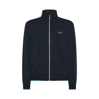 Sun 68 F3511 Felpa Full Zip Piquet Casual Uomo