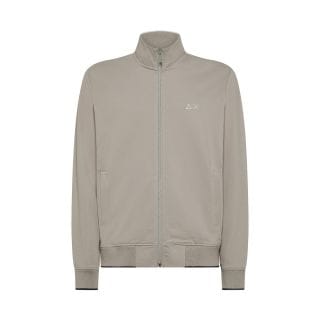 Sun 68 F3511 Felpa Full Zip Piquet Casual Uomo
