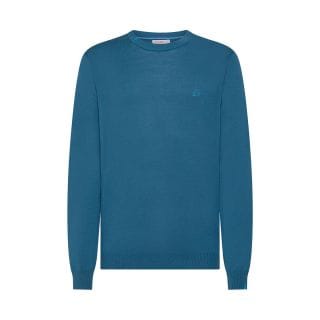 Sun 68 K35101 Maglione Girocollo In Cotone Casual Uomo