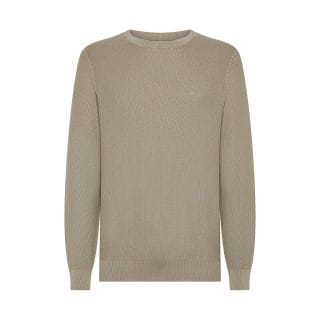 Sun 68 K35118 Maglione Girocollo In Cotone A Grana Di Riso Vintage Casual Uomo