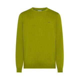 Sun 68 K36101 Maglione Girocollo Cotone Casual Uomo