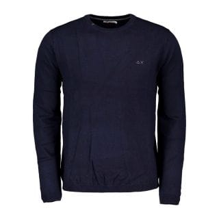 Sun 68 K40101 Maglione Girocollo In Cotone E Lana Casual Uomo