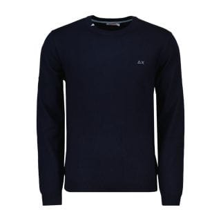 Sun 68 K44101 Maglione Girocollo Cotone Lana Casual Uomo