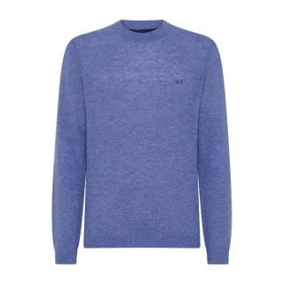 Sun 68 K44118 Maglione Girocollo In Lana Misto Alpaca Casual Uomo