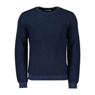 Sun 68 K44145 Maglione Girocollo Lana Tinto Freddo Grana Riso Casual Uomo